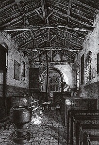 The interior looking east in 1854 [P34/28/19]